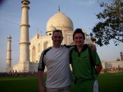 Russeller & Nelly @ Taj Maha