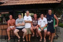 Turk, Andy Cowden, Laurence Norwood, Ray McAvery, Lee Nelson & Neil Russell (Goa-India)
