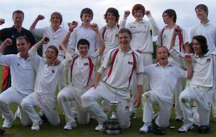 Victorious Waringstown Team