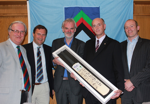 Colin Barkley, Peter McMorran, Tim McGarry, Ivan McMinn and Wayne Horwood
