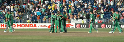 Ireland celebrate victory