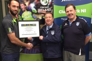 Carrickfergus Cricket Club Gain Clubmark NI Re-Accreditation