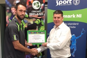 Instonians Cricket Club Gain Clubmark NI Accreditation