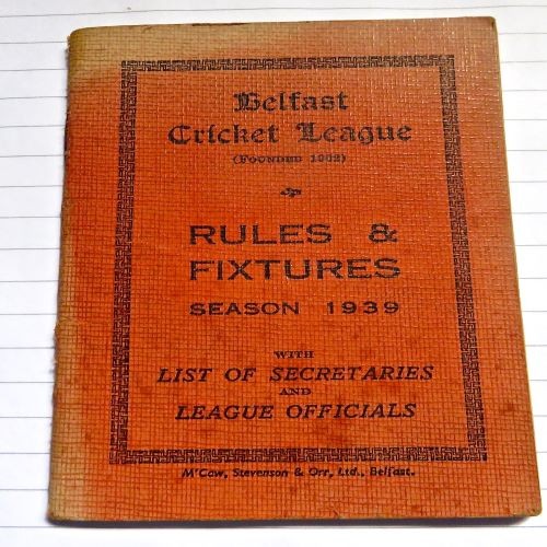 TROUBLES KILLED OFF BELFAST LEAGUE