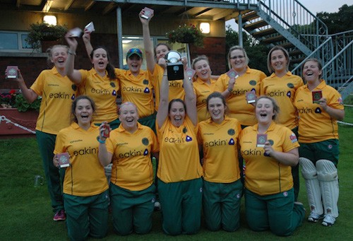 North Down Ladies win the Challenge Cup