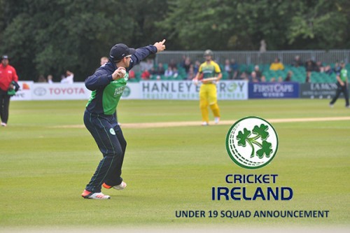 IRELAND U19 SQUAD SELECTED FOR WORLD CUP QUALIFIER 